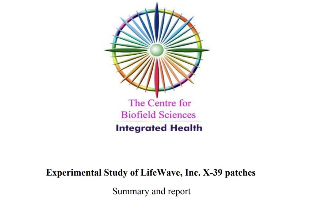 ライフウェーブ社のX-39パッチに関する実験研究
